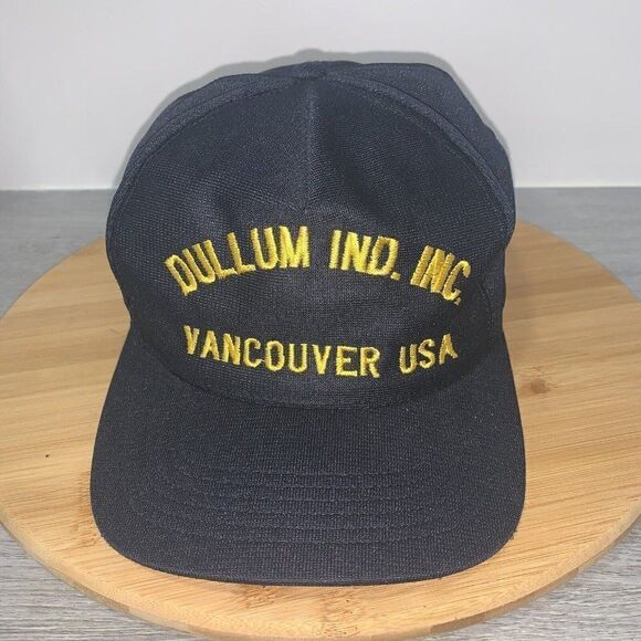 Vtg Dullum Vancouver  US Navy Baseball Cap North Star Made In USA Snapback - Picture 1 of 8